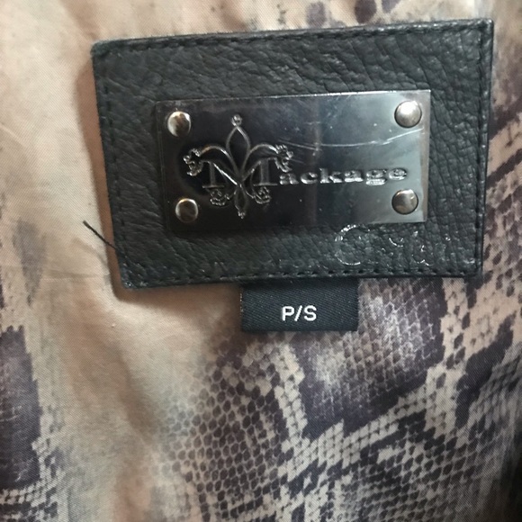 Aritzia leather jacket. Perfect condition worn twice. - Picture 2 of 4